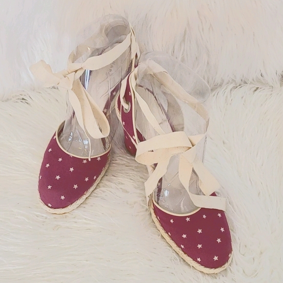 Marc Jacobs Shoes - Marc Jacobs Stars EspadrilleSandals Patriotic